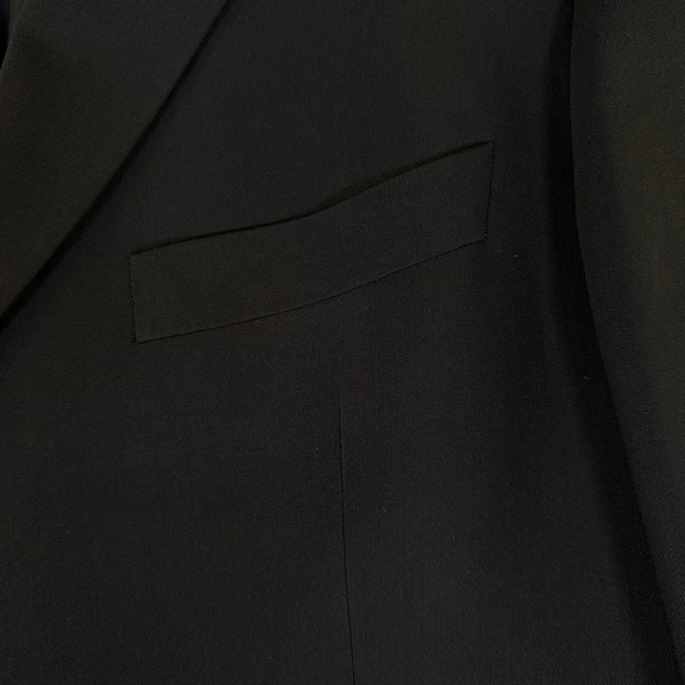 Hugo Boss Mens Black 100% Virgin Wool 3 Button Blazer Sport Einstein Sigma 42R